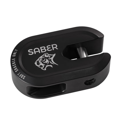 7075 Alloy Winch Shackle Short - Cerakote Black