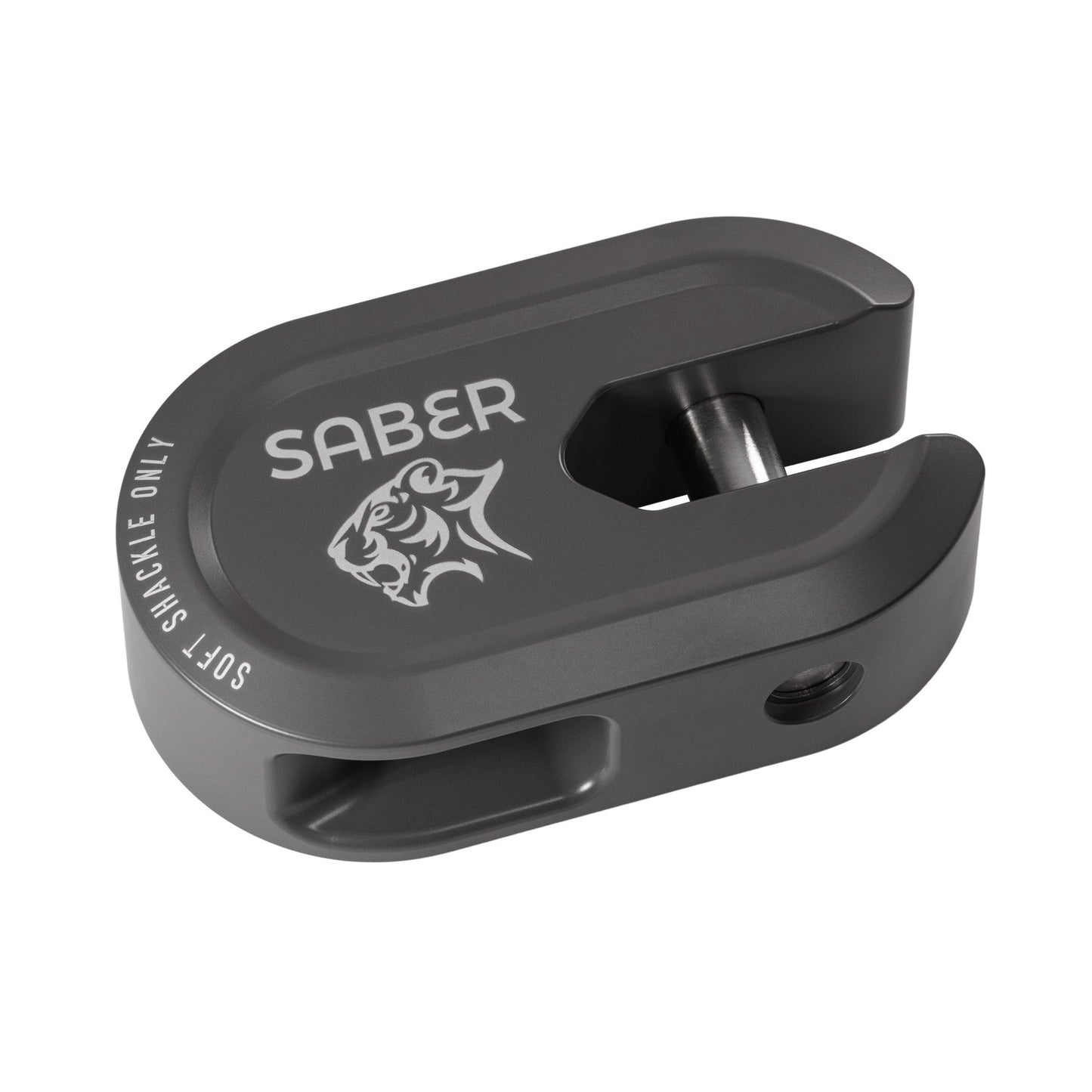 7075 Alloy Winch Shackle Short - Cerakote Grey