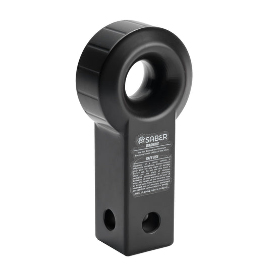 Aluminium Rope Friendly Recovery Hitch - Cerakote Black