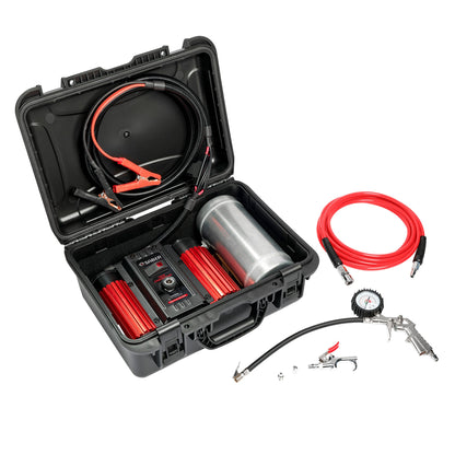 Select Series Twin Air Compressor Case & Infation Kit