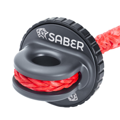 6061 Aluminium Spliced Winch Thimble PRO - Cerakote Grey