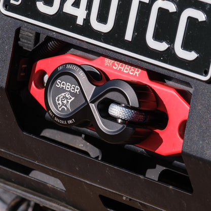 7075 Alloy Winch Shackle Pro - Cerakote Black
