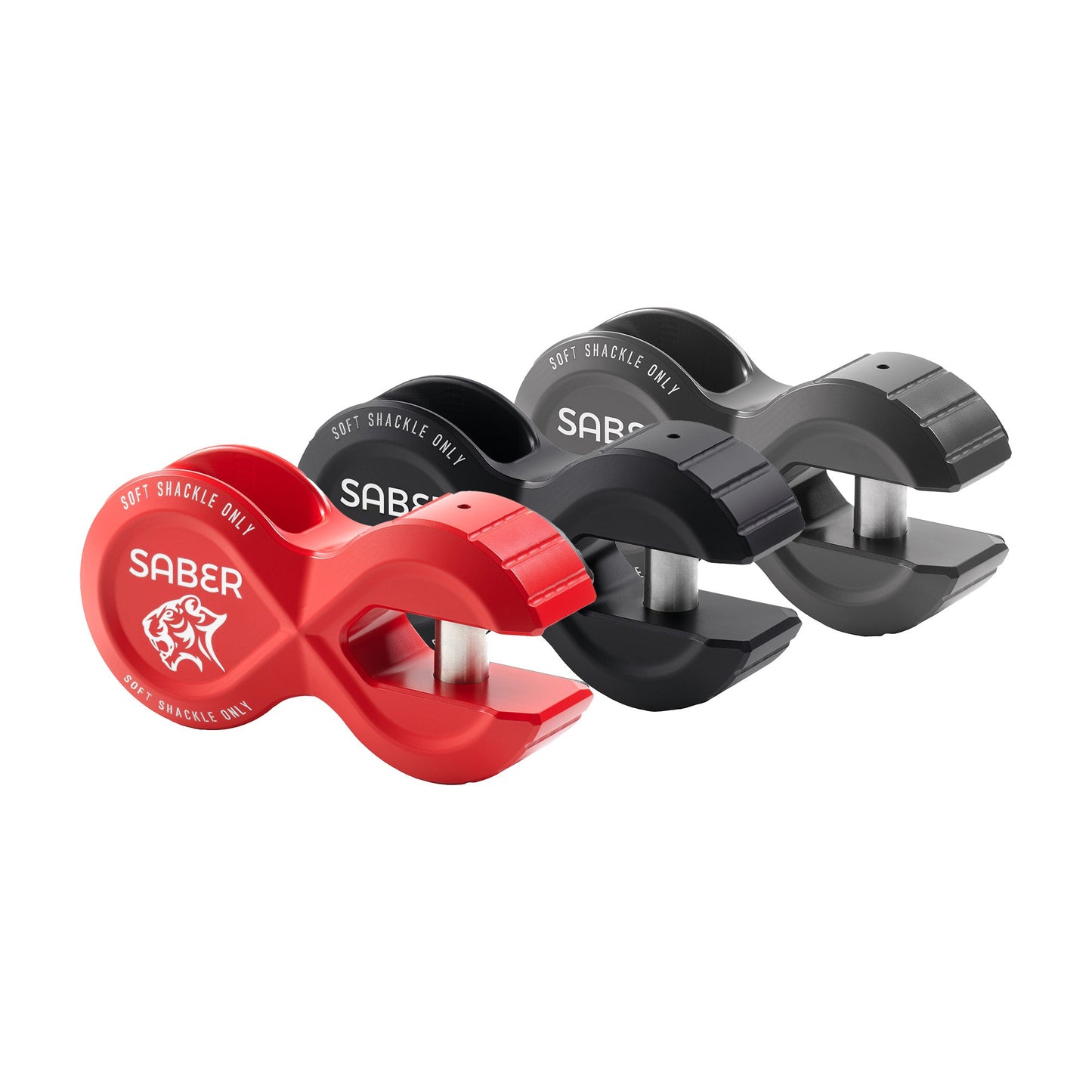 7075 Alloy Winch Shackle Pro - Cerakote Black
