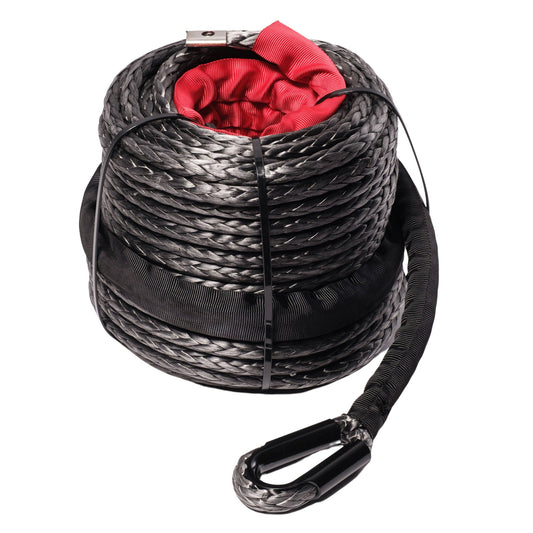 9,500KG - 10mm SaberPro® Black Single Braided Winch Rope - 30M