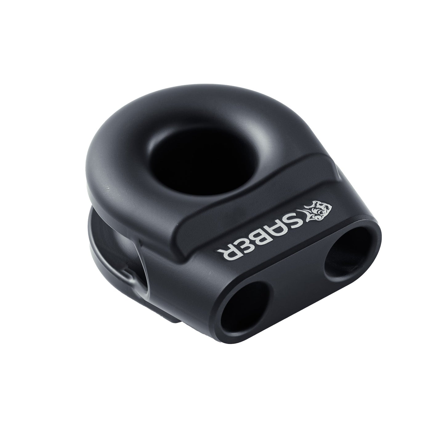 6061 Aluminium Spliced Winch Thimble UPDATED DESIGN- Cerakote Black