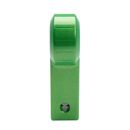 Aluminium Rope Friendly Recovery Hitch - Green Prismatic