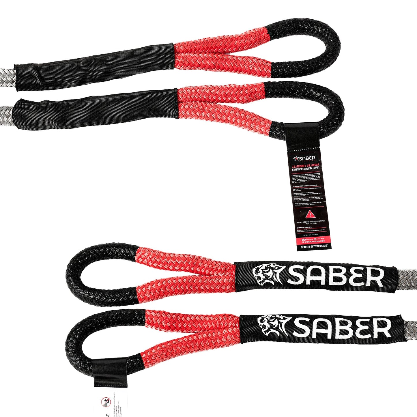 12,500KG 9M Kinetic Recovery Rope & Bag