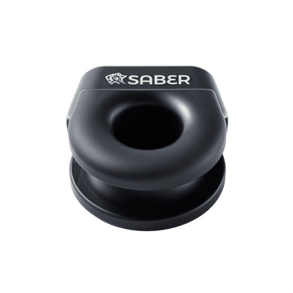 6061 Aluminium Spliced Winch Thimble UPDATED DESIGN- Cerakote Black