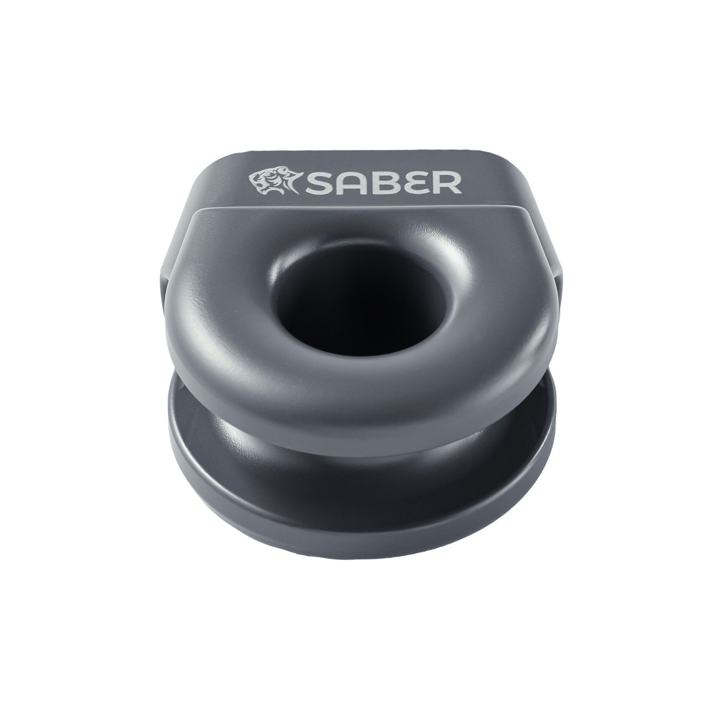 6061 Aluminium Spliced Winch Thimble UPDATED DESIGN - Cerakote Grey