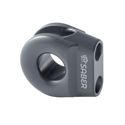 6061 Aluminium Spliced Winch Thimble UPDATED DESIGN - Cerakote Grey