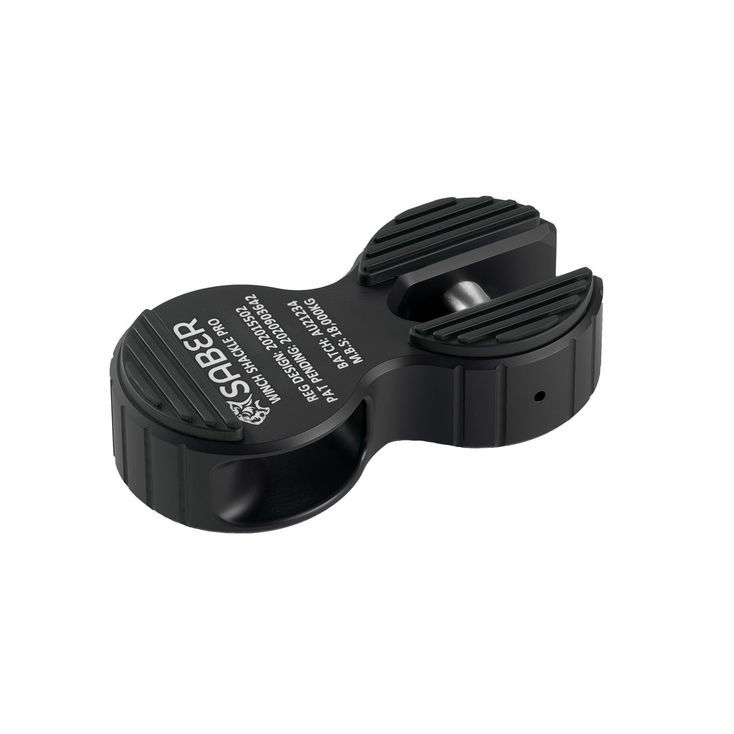 7075 Alloy Winch Shackle Pro - Cerakote Black