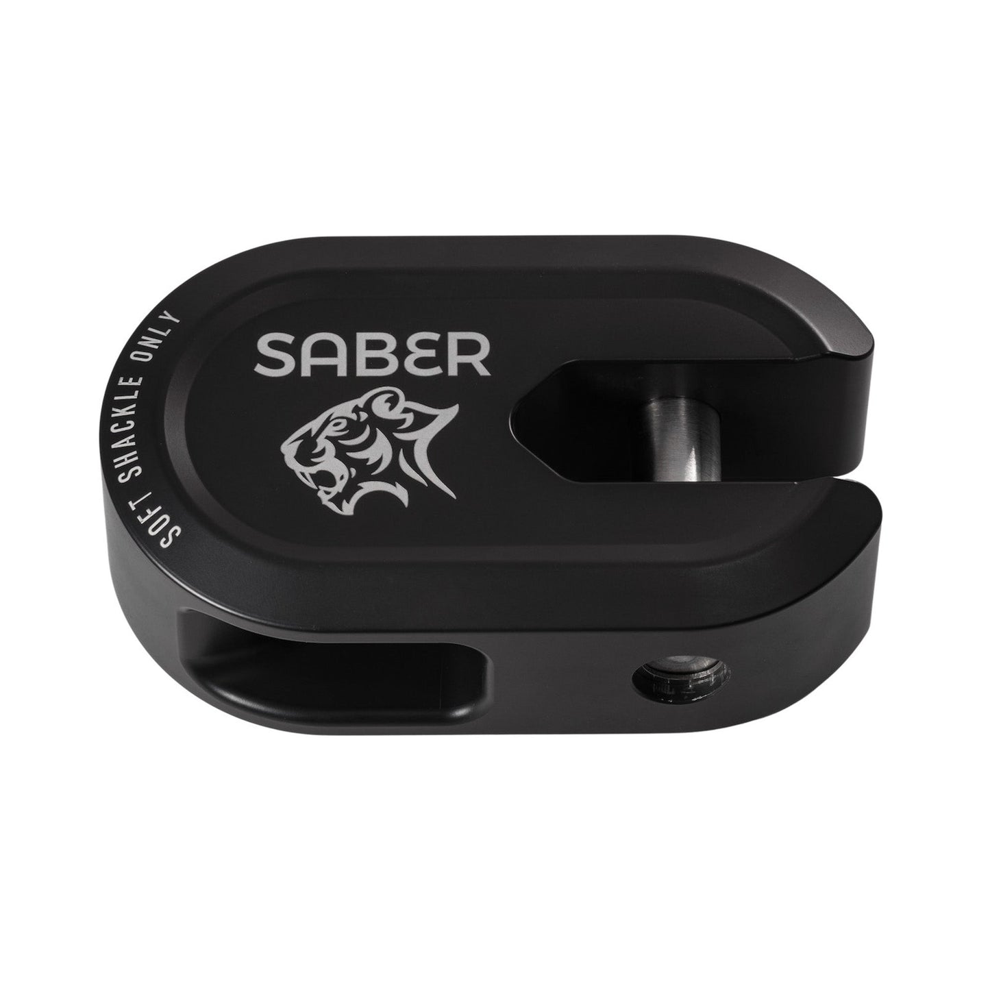7075 Alloy Winch Shackle Short - Cerakote Black