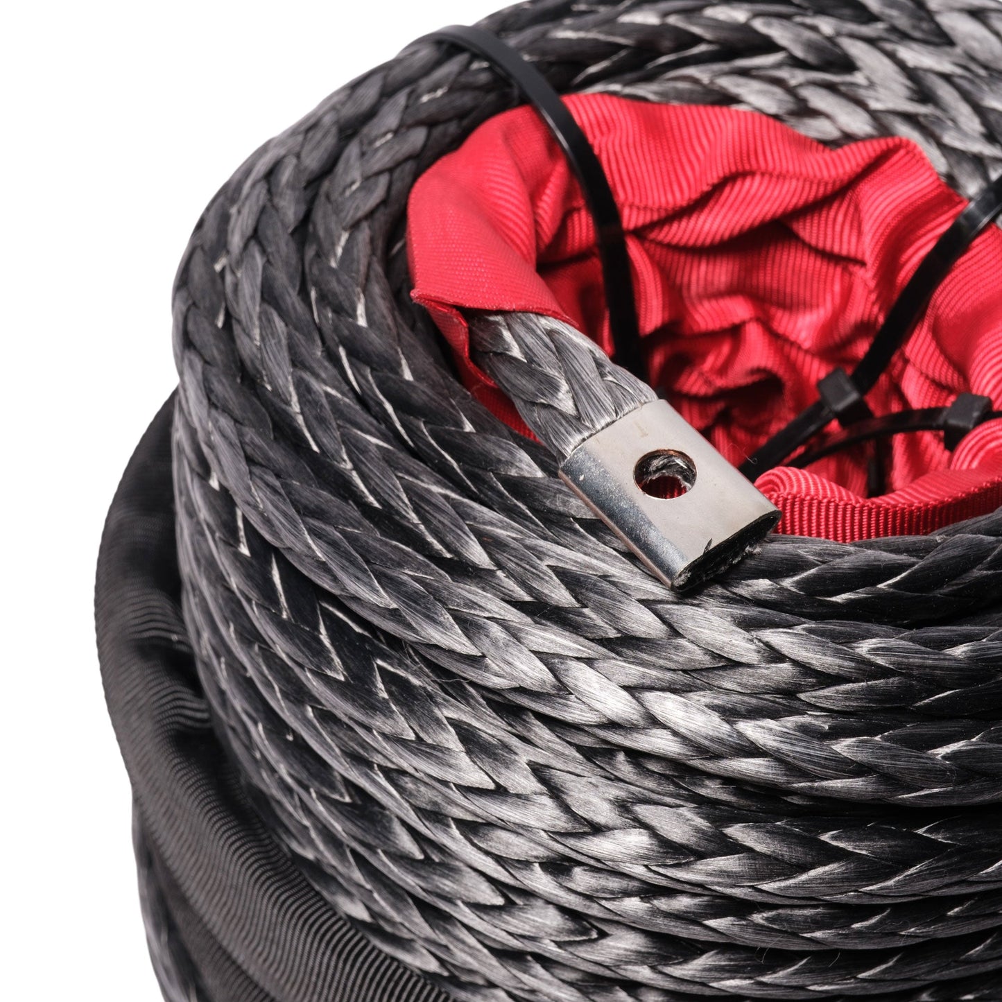 9,500KG - 10mm SaberPro® Black Single Braided Winch Rope - 30M