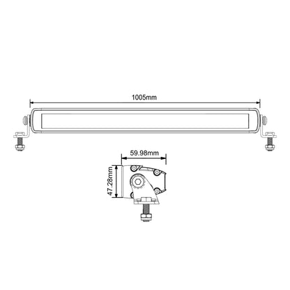 40" Light Bar -Combo Beam