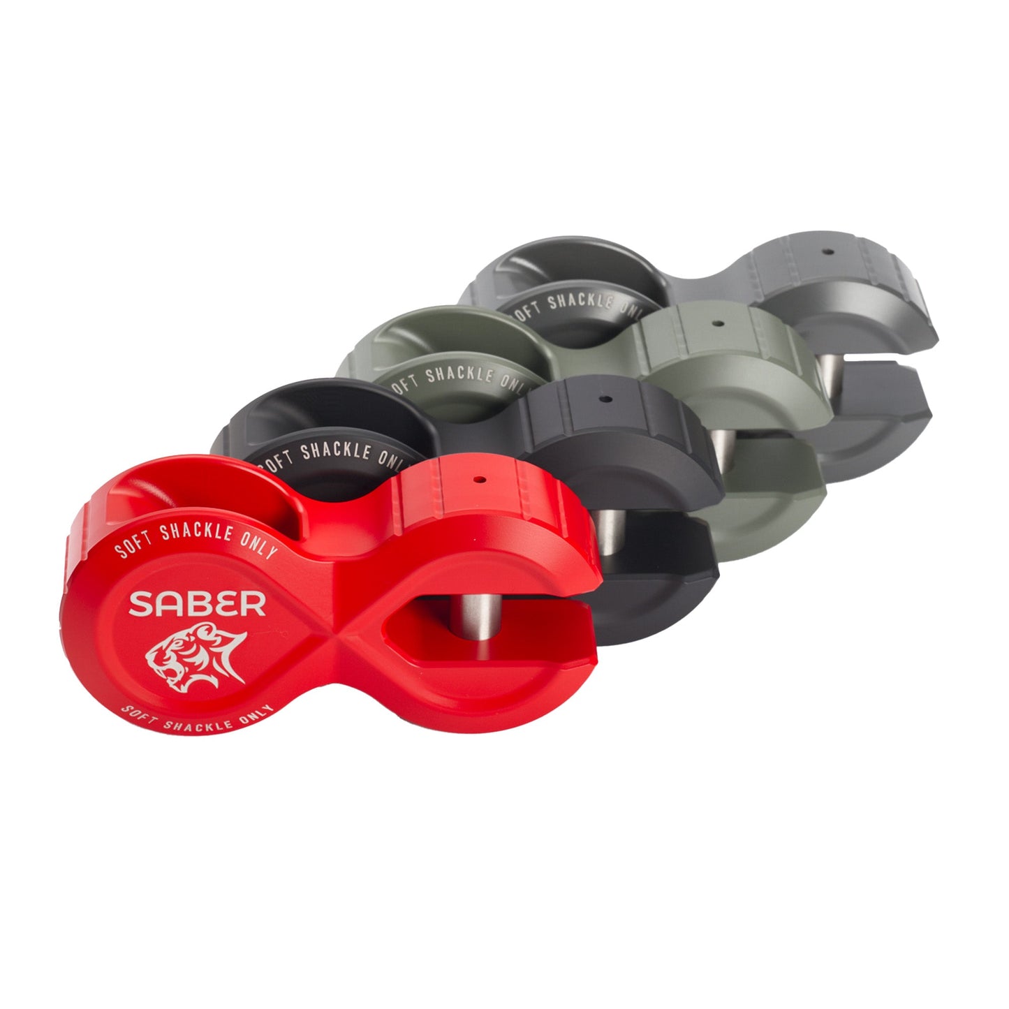 7075 Alloy Winch Shackle Pro - Cerakote Black