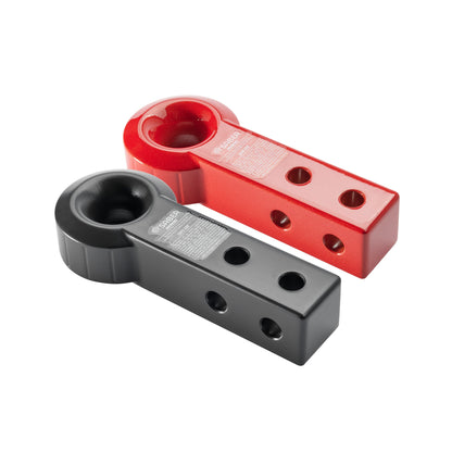Aluminium Rope Friendly Recovery Hitch (Extended)- Cerakote Black