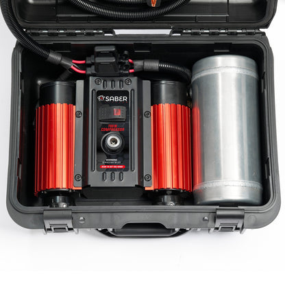 Select Series Twin Air Compressor Case & Infation Kit