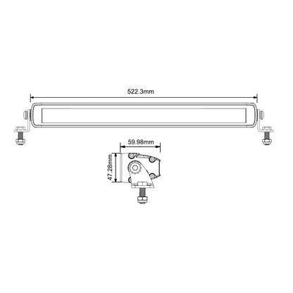 20" Light Bar - Flood Beam