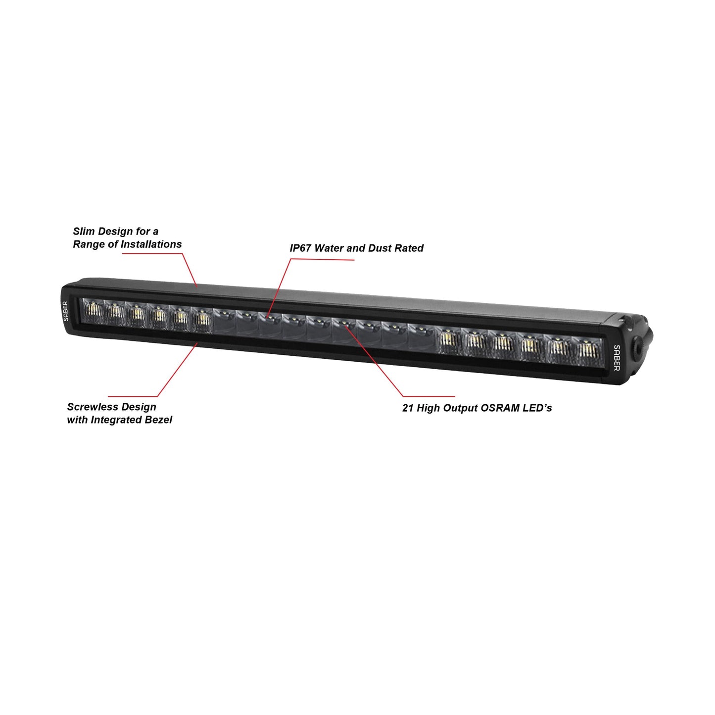 20" Light Bar - Combo Beam