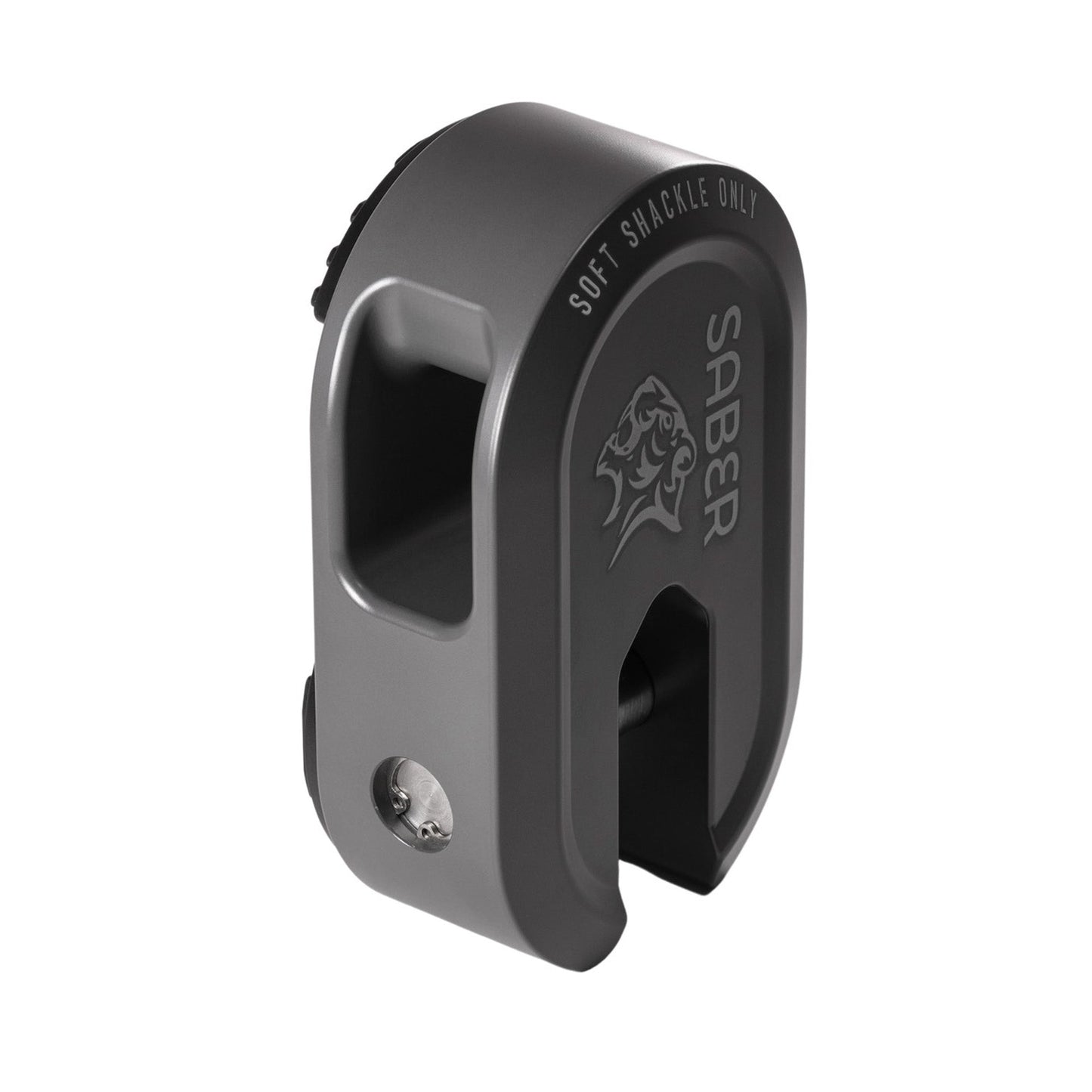 7075 Alloy Winch Shackle Short - Cerakote Grey