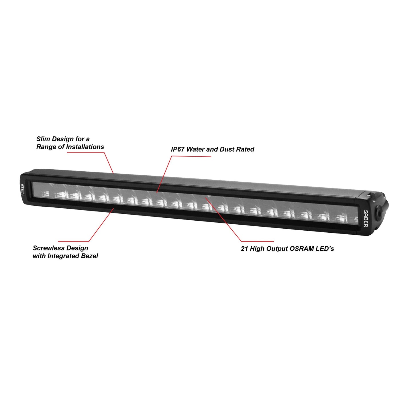20" Light Bar - Flood Beam