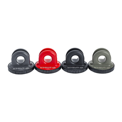 6061 Aluminium Spliced Winch Thimble PRO - Cerakote Grey