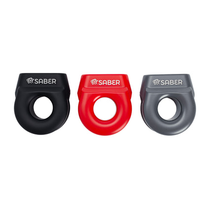 6061 Aluminium Spliced Winch Thimble UPDATED DESIGN - Cerakote Grey