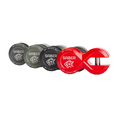 7075 Alloy Winch Shackle Pro - Cerakote Black