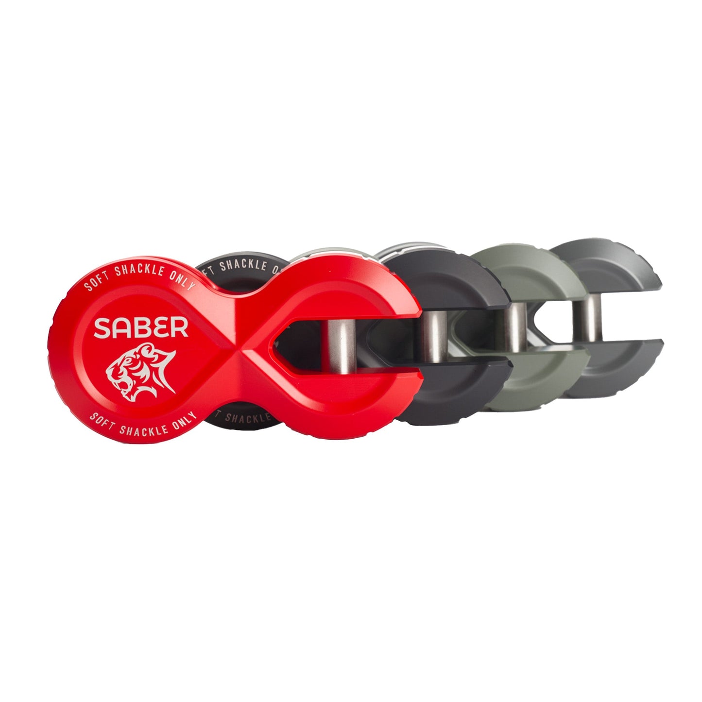 7075 Alloy Winch Shackle Pro - Cerakote Grey
