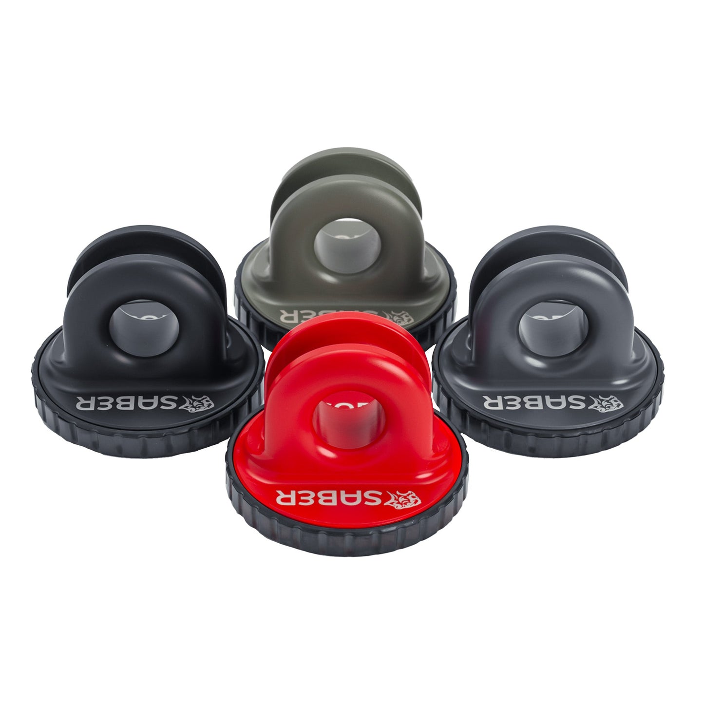 6061 Aluminium Spliced Winch Thimble PRO - Cerakote Grey