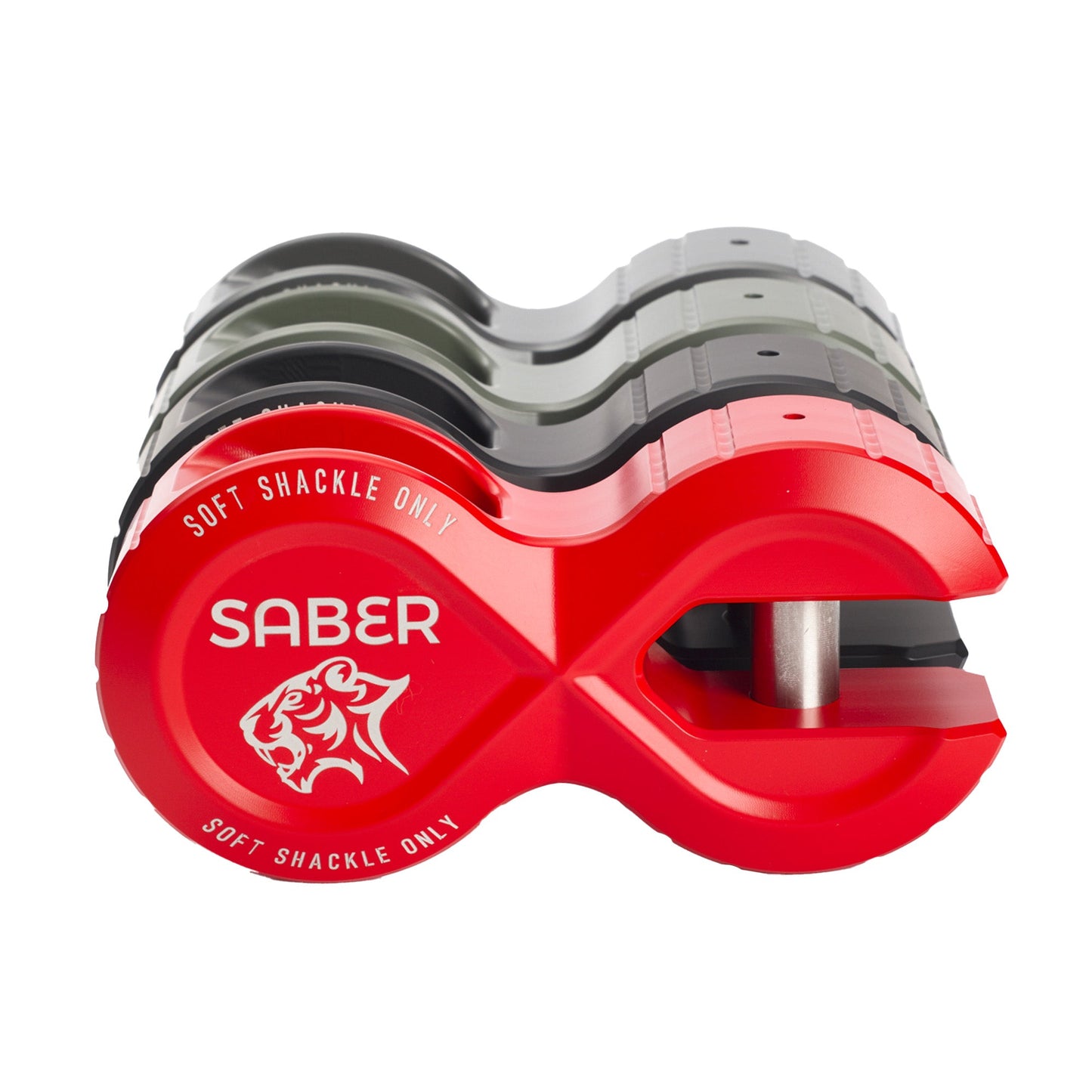 7075 Alloy Winch Shackle Pro - Cerakote Red