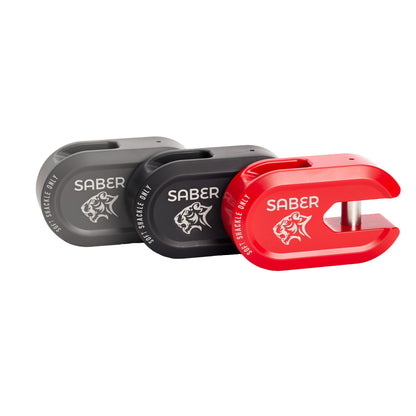 7075 Alloy Winch Shackle Short - Cerakote Grey
