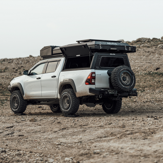 ALU-CAB Contour Canopy Hilux Revo 16 Xc Black Side Windows Incl C2 X Th16 B W